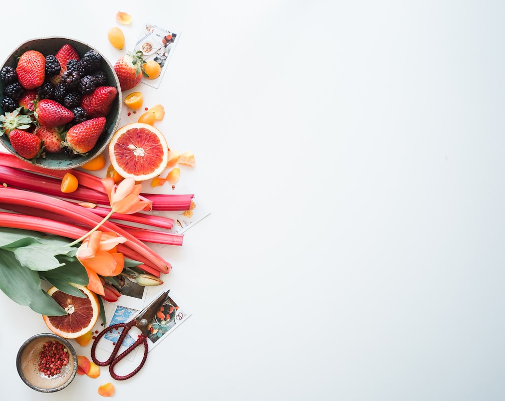Fresh vegetables and whole grains for balanced nutrition